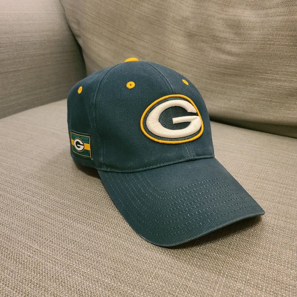 NFL Green Bay Packers Cap Adjustable Team Apparel Green Hat